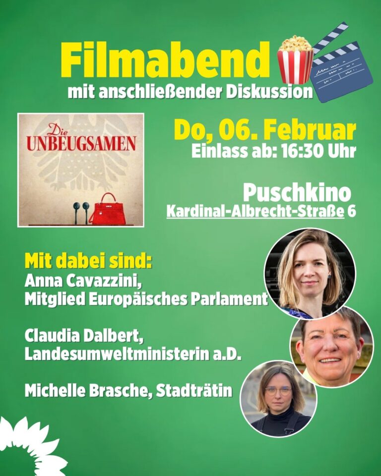 Filmabend mit Diskussion: „Die Unbeugsamen“